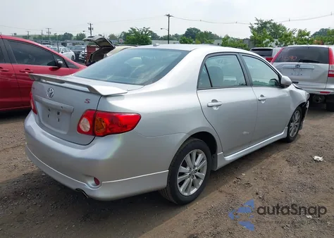 2010 Toyota Corolla S from USA, damaged, VIN 2T1BU4EE6AC267580
